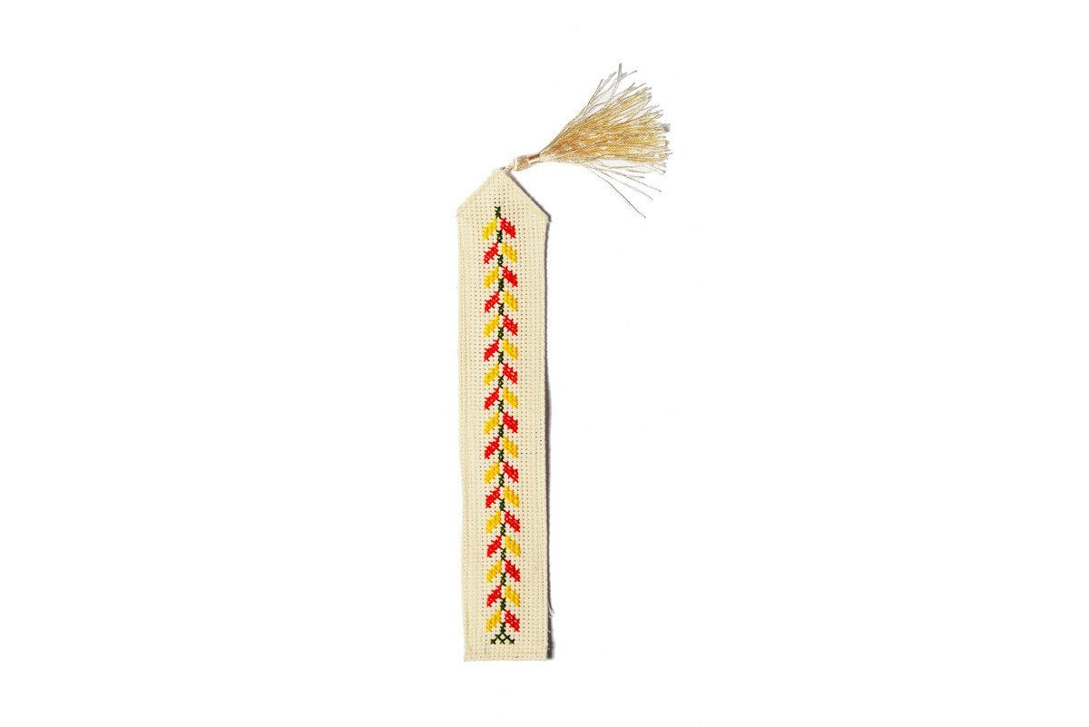 Bookmark with Traditional Arabic Embroidery