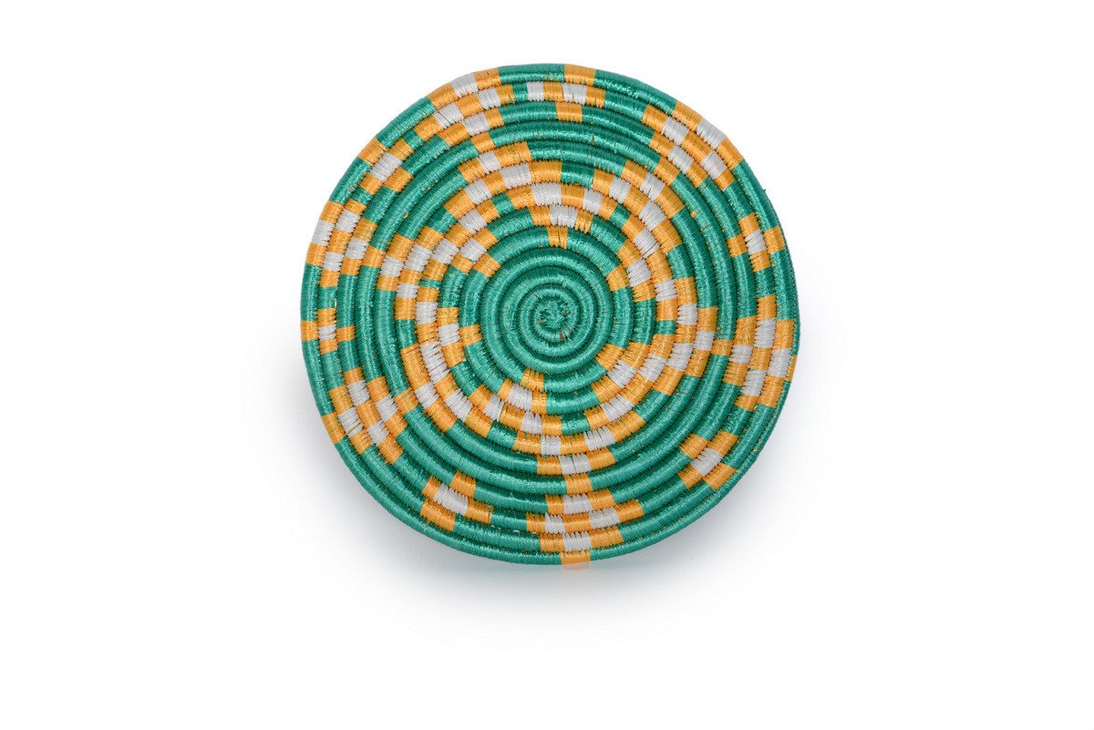Ethiopian Braided Pot Coaster